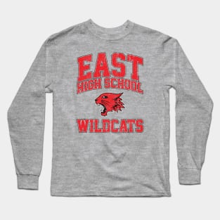 East High School Wildcats (Variant) Long Sleeve T-Shirt